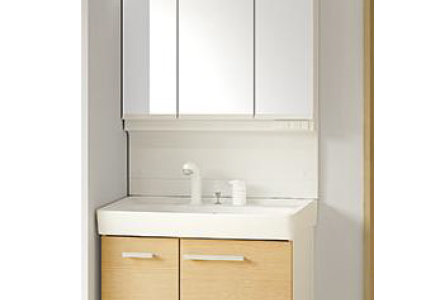 洗面化粧台クリーニング